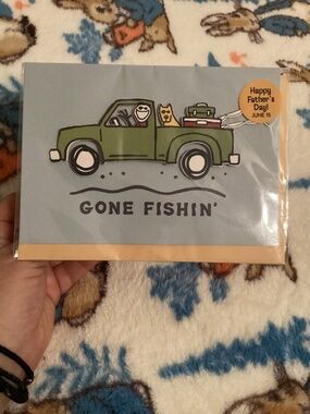 New Life is Good Father’s Day Card - Gone Fishin’